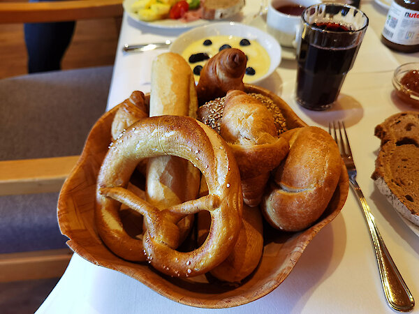 Hotel mit vielfältigem Frühstücksbuffet Bayern